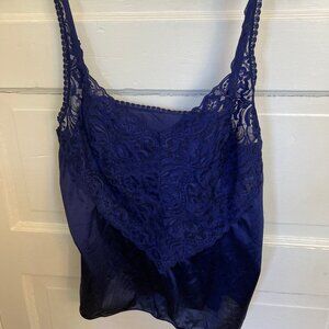 Vanity Fair Camisole Navy Size 38